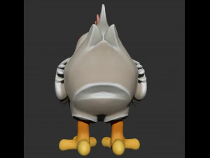 chicken zbrush sculpt 3D Model