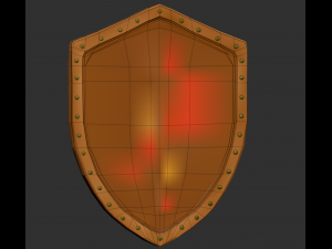 dragon shield sculpt zbrush file Modèle 3D