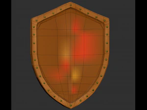 dragon shield sculpt zbrush file 3D Model