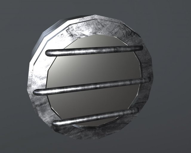 round wall light Modelo 3D .c4d .max .obj .3ds .fbx .stl .blend 