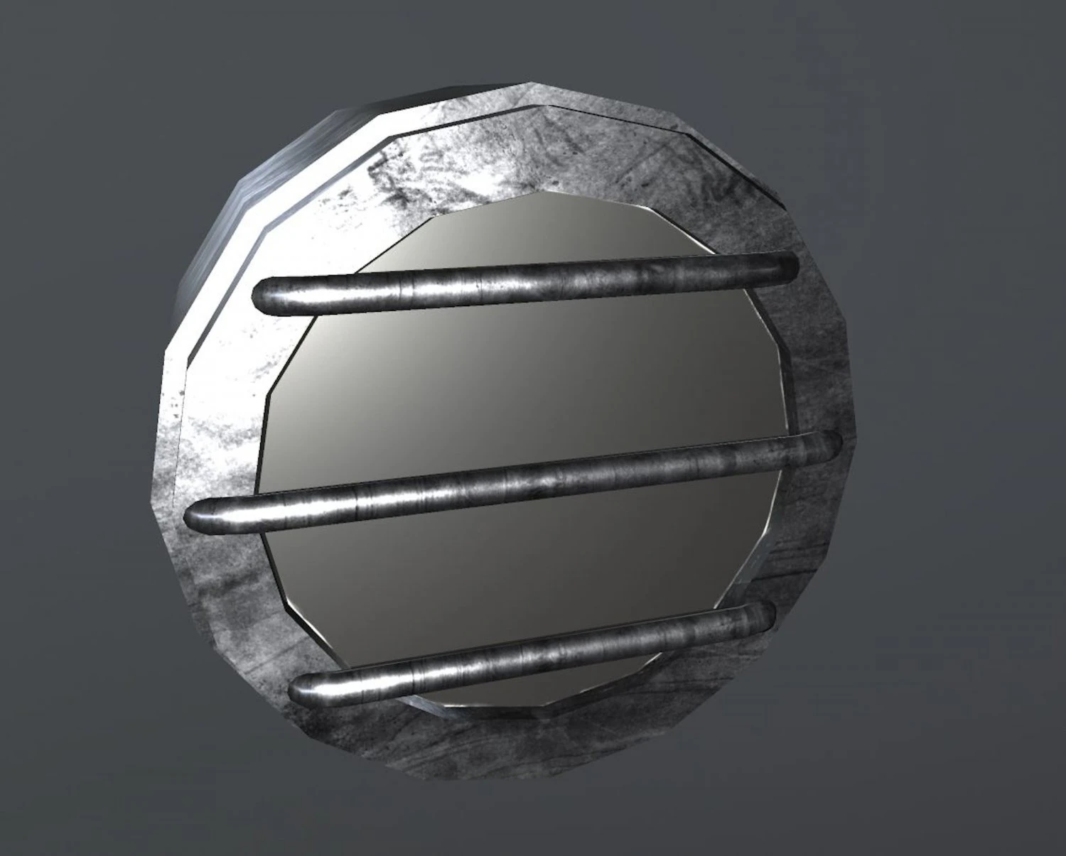 round wall light 3D Model .c4d .max .obj .3ds .fbx .stl .blend 