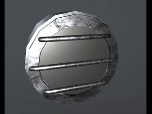 ラウンドウォールライト 3Dモデル