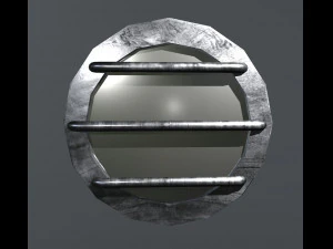 round wall light 3D Model