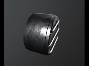 round wall light Modelo 3D