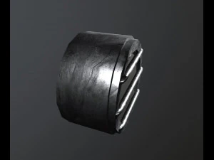 round wall light 3D Model