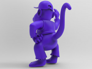 diddy kong zbrush sculpture 3D 모델