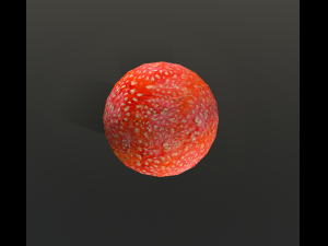 mushroom low poly model 3D Модель
