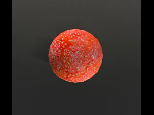 mushroom low poly model 3D Model