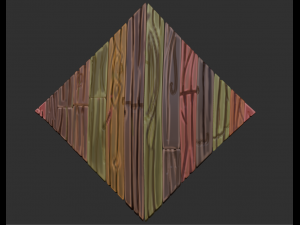 wooden board planks 3D Модель