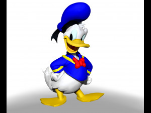 disneys donald duck zbrush file sculpture Modelo 3D