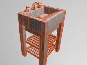 washbasin Modelo 3D