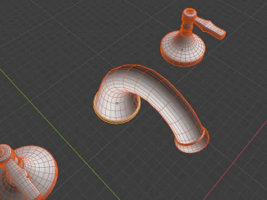 lavabo Modello 3D