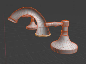 lavabo Modello 3D