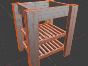 lavabo Modello 3D