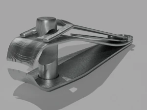 손톱깎이 3D 모델