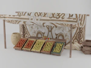 loja antiga Modelo 3D