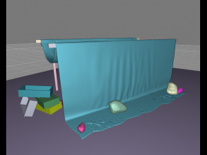 old store Model 3D