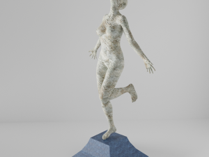 haru monument Modello 3D