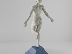 haru monument Modello 3D