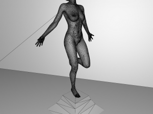 haru monument Modello 3D