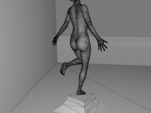 haru monument Modello 3D