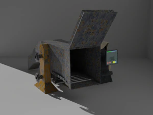 crushing machine 3D Model