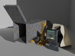 crushing machine 3D Модель
