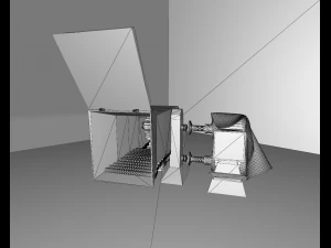 crushing machine 3D Model