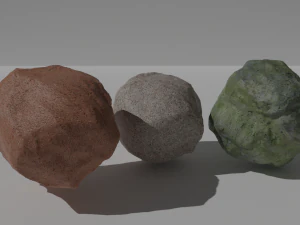 rocks pack 3D Model