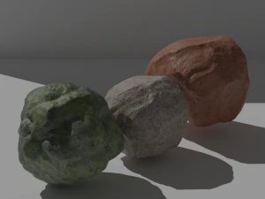 rocks pack 3D Model