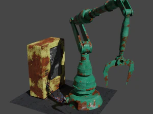 old robot arm 3D Model
