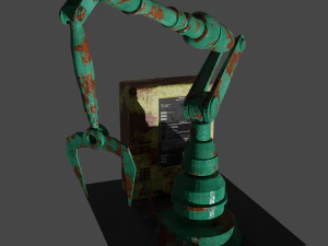 old robot arm 3D Model