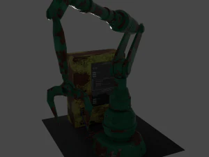 old robot arm 3D Model