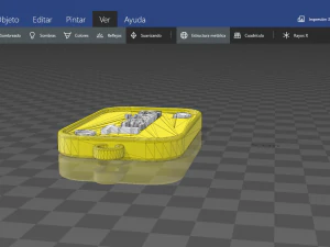 keychain with tanias name 3D Print Model