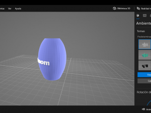 soval vase Model Cetak 3D