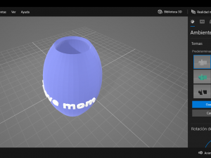 soval vase Model Cetak 3D