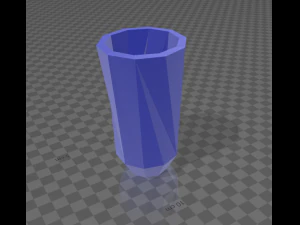 twist model pencil holder 3D Print Model