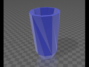 twist model pencil holder Model Cetak 3D