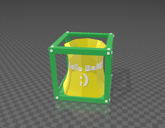 vase cubix 3D 打印模型 .c4d .max .obj .3ds .fbx .stl .blend 