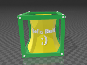 vase cubix 3D 打印模型