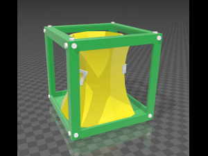 vase cubix 3D 打印模型