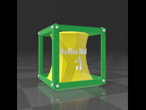 vase cubix 3D 打印模型