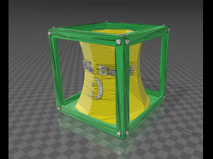 vase cubix 3D 打印模型