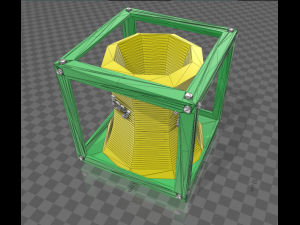 vase cubix 3D 打印模型