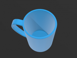 vase cup i love baby 3D Print Model