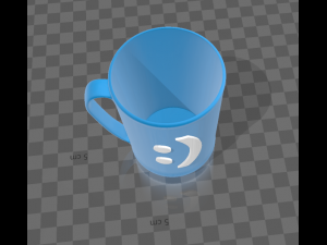 vase double face 3D Print Model