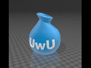 ваза уву 3D Принт Модель