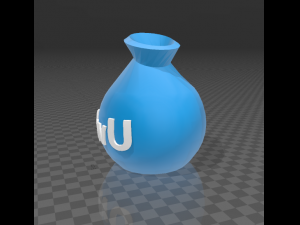 vase uwu Modèles 3D en vedette