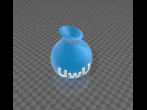 vase uwu Modèles 3D en vedette