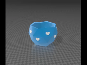 花瓶ユイ 3Dプリントモデル